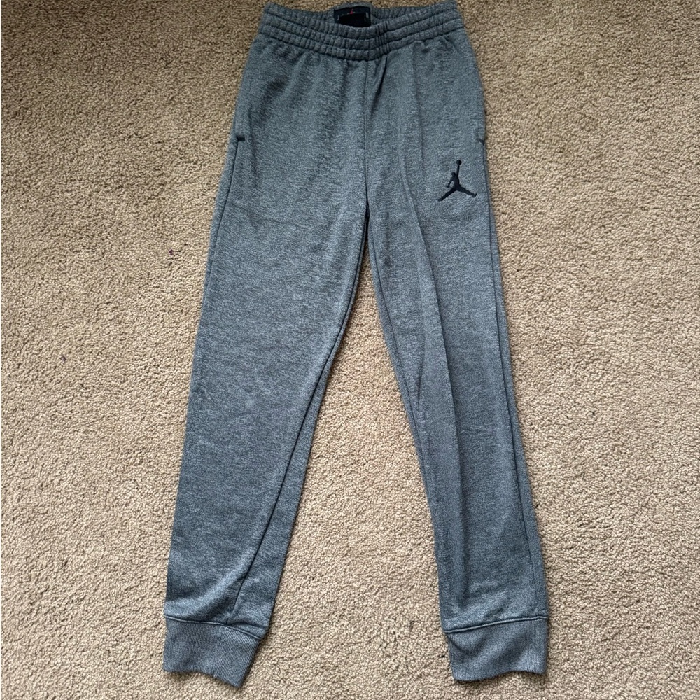 Youth Boys Jordan Gray Sweatpants